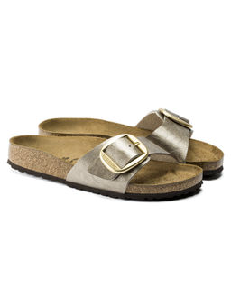 Birkenstock - Madrid Big Buckle Birko-Flor Brown Narrow Women Sandals