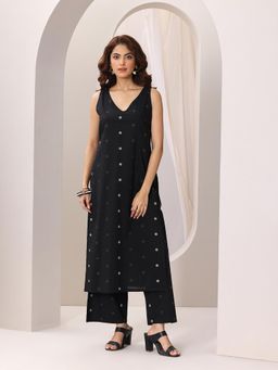 Libas - Black Geometric Co-Ord Set