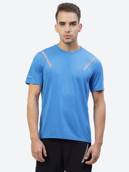 ASICS - Lite-show Ss Blue Men Running T-shirts