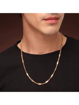 ZENEME - Gold-Plated Alloy Cuban Link Chain
