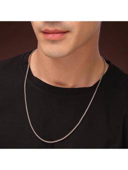ZENEME - Silver-Plated Alloy Box Chain