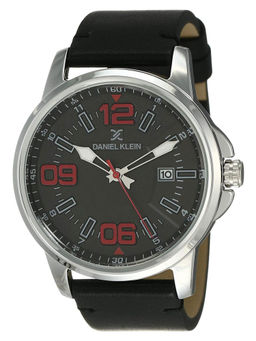 Daniel Klein - Black Round Analog Watch For Men - DK12131 - 2