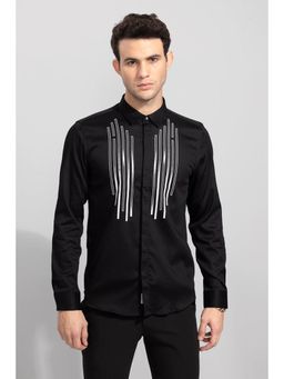 Snitch - Box Stripe Black Shirt
