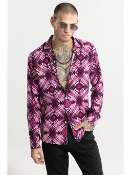 Snitch - Dye Art Pink Shirt