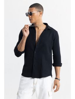 Snitch - Relaxknit Black Shirt