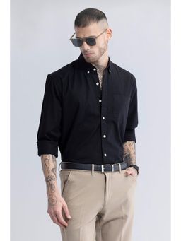 Snitch - Timeless Tailored Jet Black Shirt