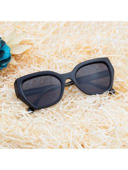 TED SMITH - Women Grey Lens Cat Eye Full Rim Sunglasses (51)