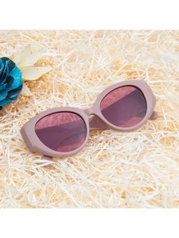 TED SMITH - Women Pink Lens Cat Eye Full Rim Sunglasses (51)
