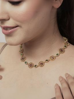 LuxeVogue - Timeless Choker Fusion Necklace