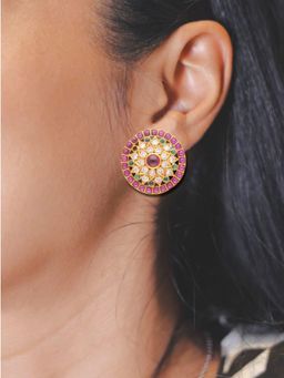 LuxeVogue - Radiant Gem Earrings