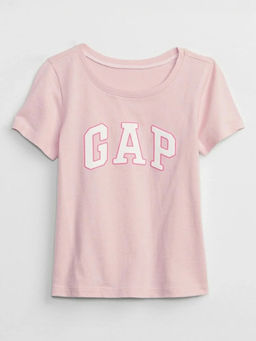 GAP - Girls Logo Short Sleeve Round Neck T-Shirt