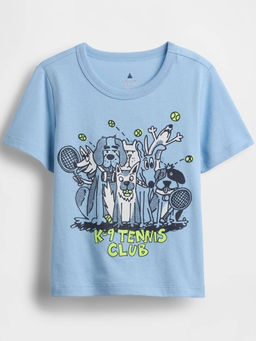 GAP - Unisex Novelty Crew Neck Half Sleeve T-Shirt