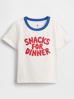 GAP - Unisex Graphic Relaxed Ringer T-Shirt