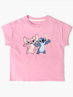 GAP - Girls Character-Based Crew Neck Short Sleeve T-Shirt