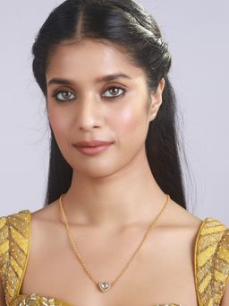 Aatmana - Gold Plated & Kundan Studded Necklace