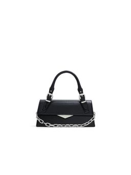 Aldo - DHELLIAAX Womens Black Top Handle Satchel with Detachable Straps