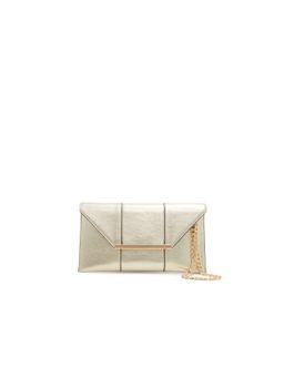 Aldo - FEILLE Womens Gold Clutch