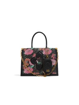 Aldo - SERELUNE Womens Black Handle Handbag & Pouch with Detachable Straps