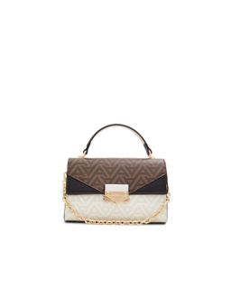 Aldo - YOURA Womens Beige Top Handle Satchel with Detachable Straps