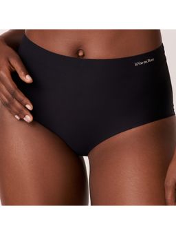 La Vie En Rose - Microfiber No-show High Waist Bikini Panty