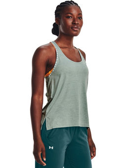 Under Armour - Women Knockout Mesh Back Tank - Green
