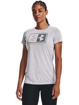 Under Armour - Women Tech Twist Box Short Sleeves T-Shirt - Grey
