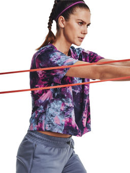 Under Armour - Women Rush Energy Tie Dye T-Shirt - Multi-Color