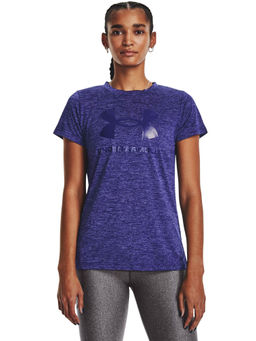 Under Armour - Women Tech Twist Bl Gel Short Sleeve T-Shirt - Blue