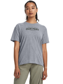 Under Armour - Women We All Play Short Sleeve T-Shirt - Grey