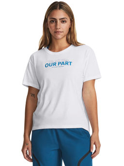 Under Armour - Women We All Play Short Sleeve T-Shirt - White