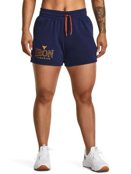 Under Armour - Women Project Rock Everyday Terry Shorts - Blue