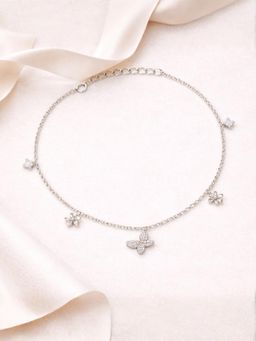 Axora Life - Women 925 Sterling Silver Stone Anklets