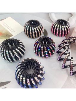 ESTAILO FASHION - Women Fashion Bling Ponytail Bun Clip