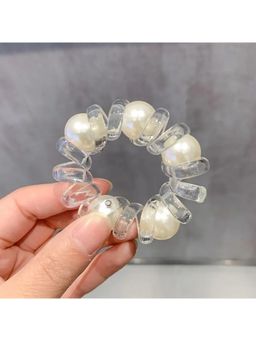 ESTAILO FASHION - Women Fashion Pearl Pop Scrunchie