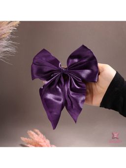 ESTAILO FASHION - Women Fashion Purple Vogue Bow Clip