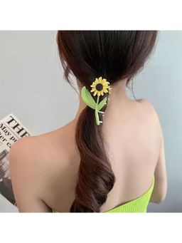 ESTAILO FASHION - Women Fashion Yellow Summer Bloom Hair Clip