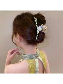 ESTAILO FASHION - Women Fashion Rhinestone Crown Hair Claw Clip