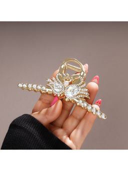 ESTAILO FASHION - Women Fashion Swan Embrace Hair Claw Clip