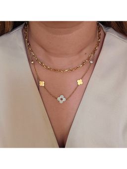 TAAHIRA JEWELLERY - Women 18K Gold Plated Destiny Necklace