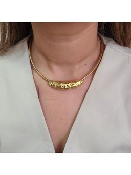 TAAHIRA JEWELLERY - Women 18K Gold Plated Skylar Choker Necklace