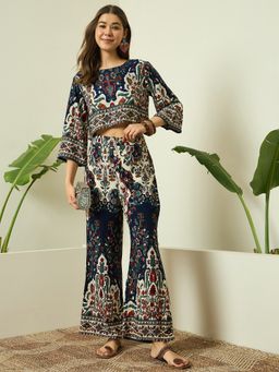 InWeave - Offwhite Multi Co-ord Set