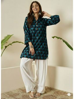 InWeave - Black Triangle Kurta and Salwar