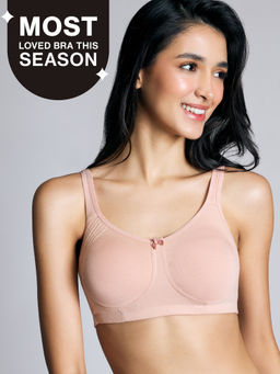 Nykd by Nykaa - Encircled with love Cotton Shape & Support Non Padded Non Wired NYB169 P Nude