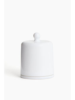 H&M - White Cloche-lid scented candle