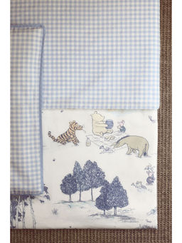 H&M - Blue Patterned cot duvet cover set