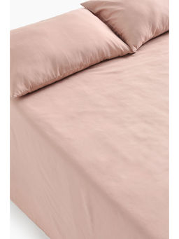 H&M - Pink Cotton queen bed sheet set