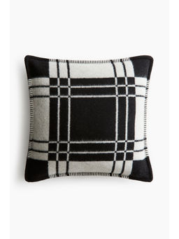 H&M - Black Wool-blend cushion cover