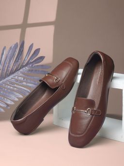 Bata - Women Maroon Loafers