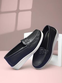 Bata Comfit - Women Black Casual Loafers