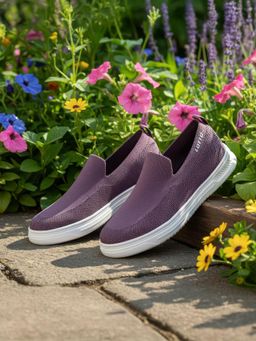 LOTTO - Strada Slip On Purple Sneakers for Women